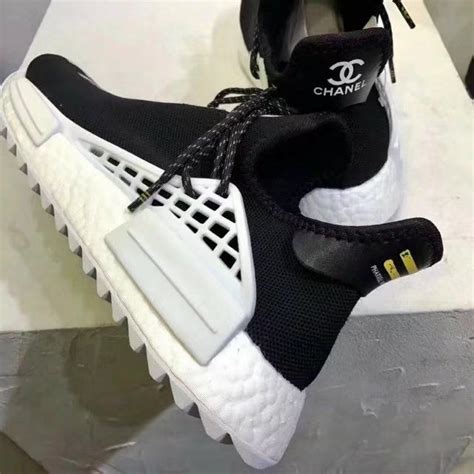 chanel pharrell nmd replica|pharrell chanel nmd shoes.